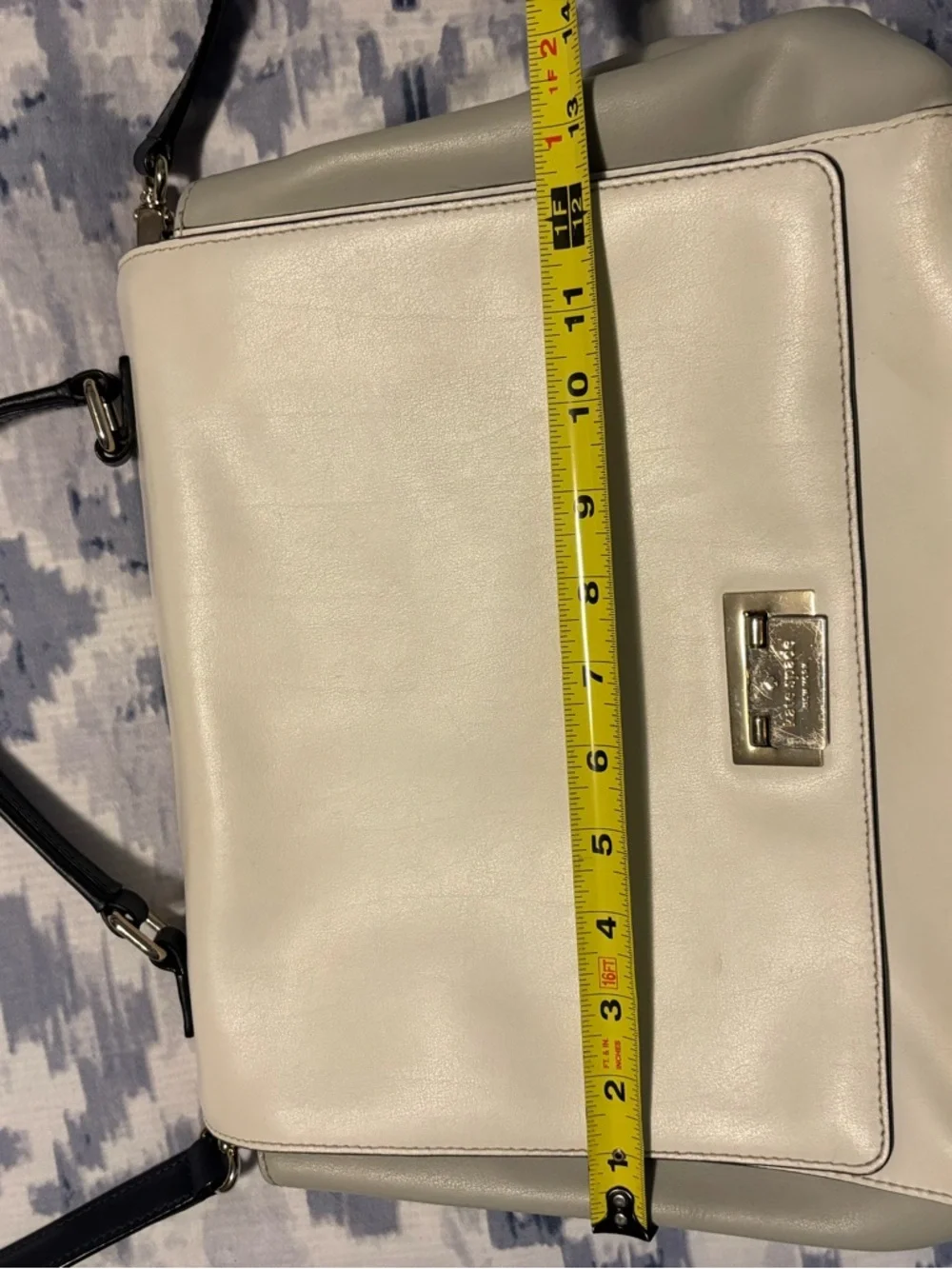 Kate Spade Large Laurel Magnolia Trapeze Satchel - Picture 15 of 16